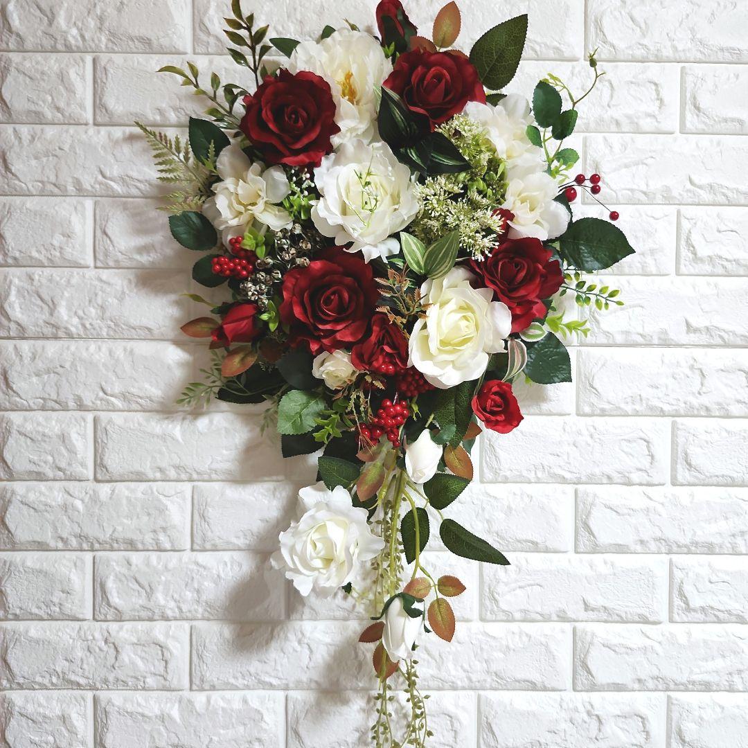 フラワーリース(お正月もクリスマスも42)