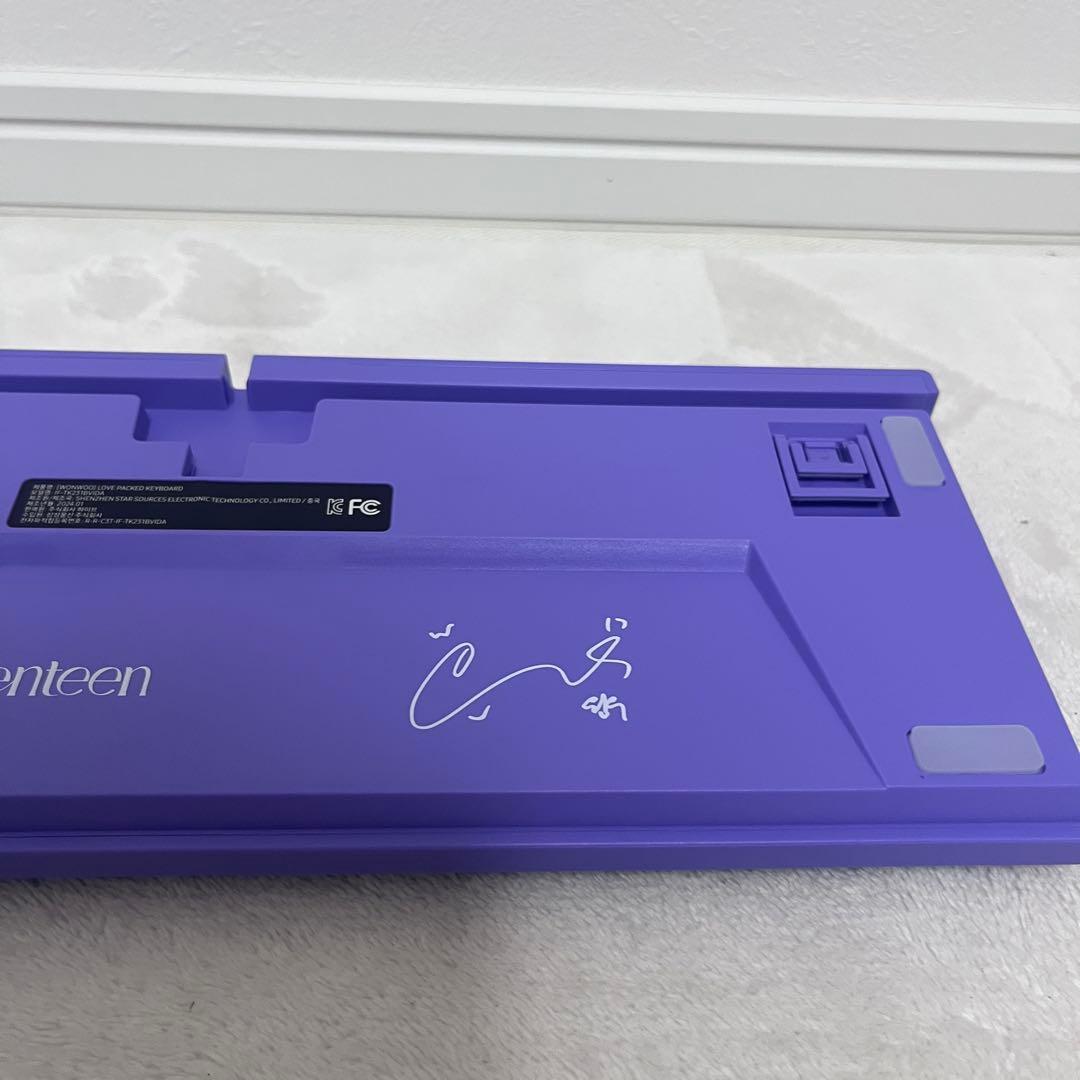 SEVENTEEN ウォヌ　アーティストメイド　キーボード　トレカ付き