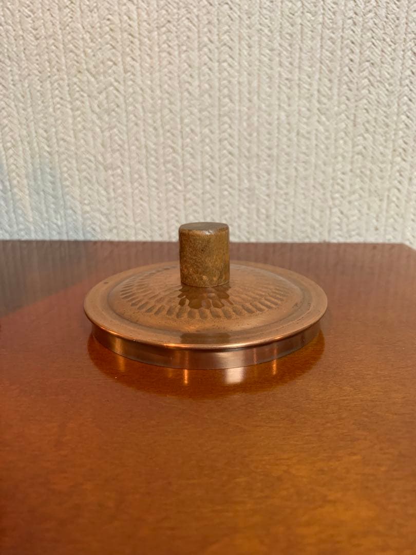レトロ　銅製のやかん　ケトル　新品・未使用