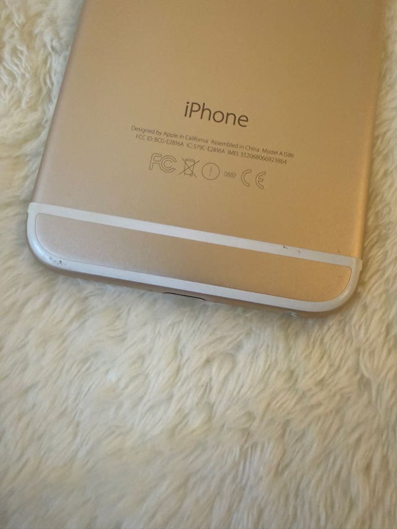 Apple iPhone6 128GB ゴールド 本体