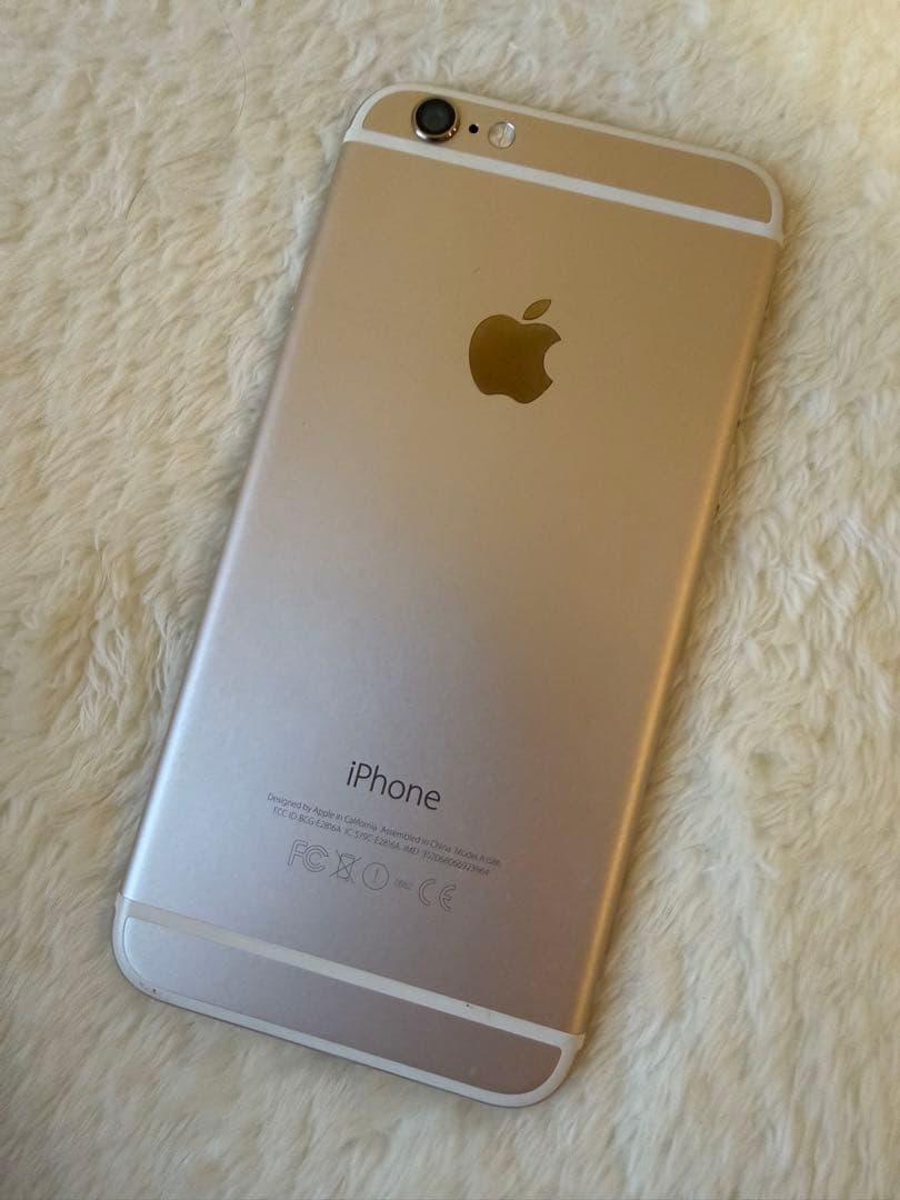 Apple iPhone6 128GB ゴールド 本体