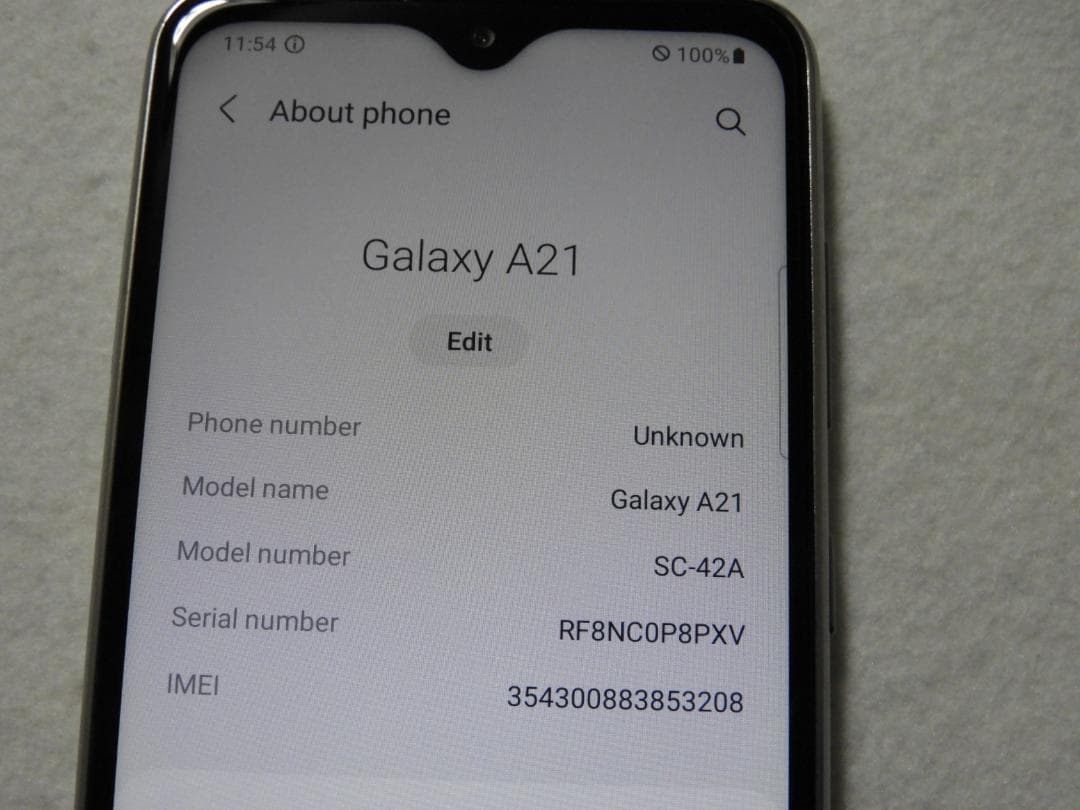 スマートフォン本体 SAMSUNG Galaxy A21 SC-42A unlocked