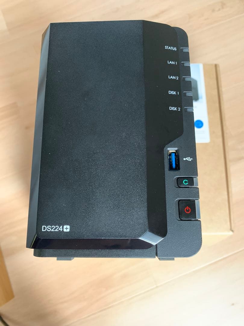 ルーター・ネットワーク機器 Synology NAS DS224/SEAGATE IronWolf 4TB