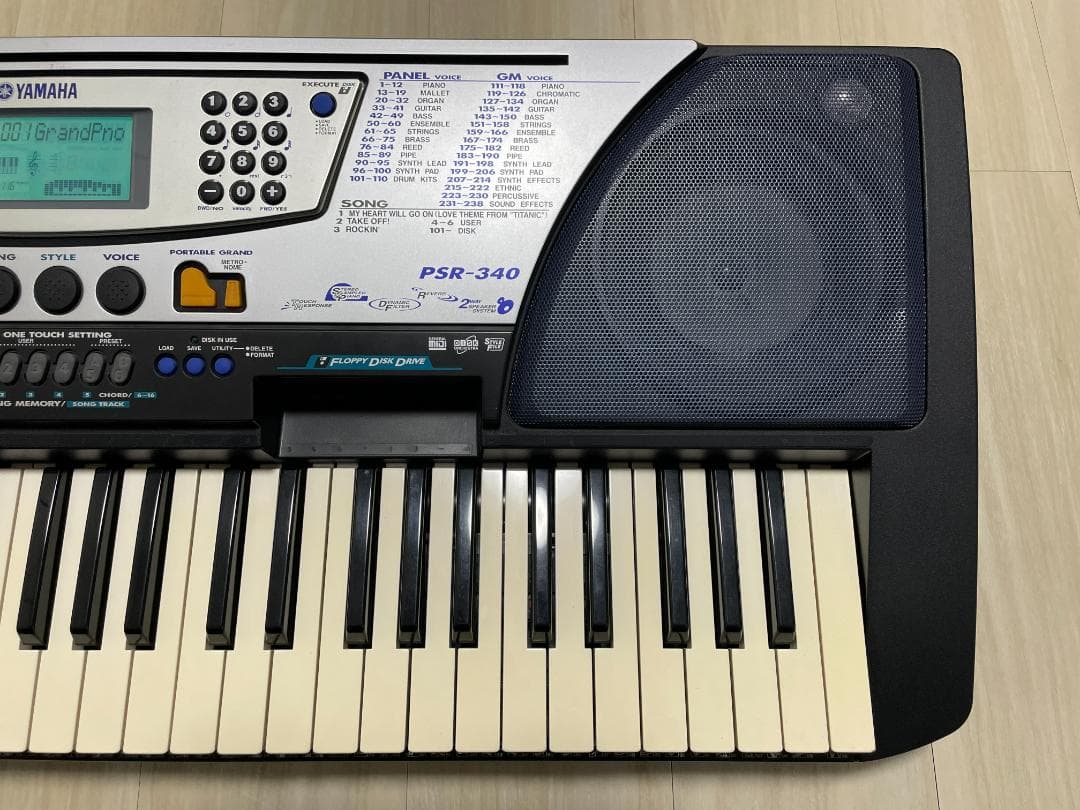 Yamaha ヤマハ PSR-340 電子キーボード シンセサイザー
