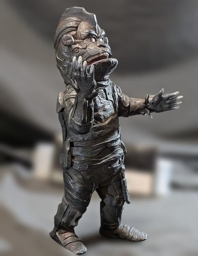 ダストマン「スペクトルマン」登場怪獣（マーミット）ソフビ ヘッダー・外袋付