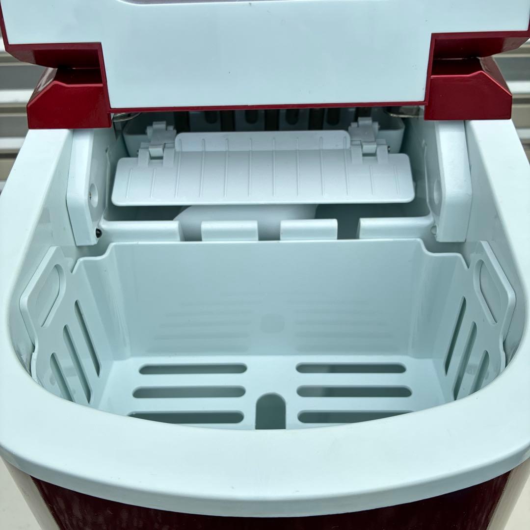 美品　ベルソス 高速製氷機 VS-ICE02 レッド