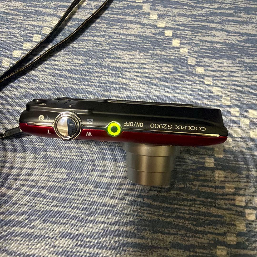 Nikon COOLPIX S2900 レッド コンパクトデジタルカメラ