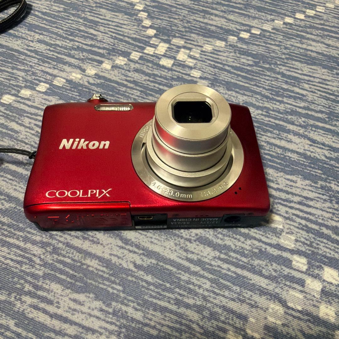 Nikon COOLPIX S2900 レッド コンパクトデジタルカメラ