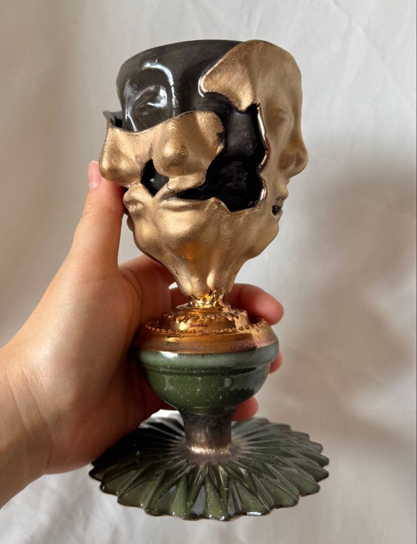 今村能章さん　沖縄　脱皮