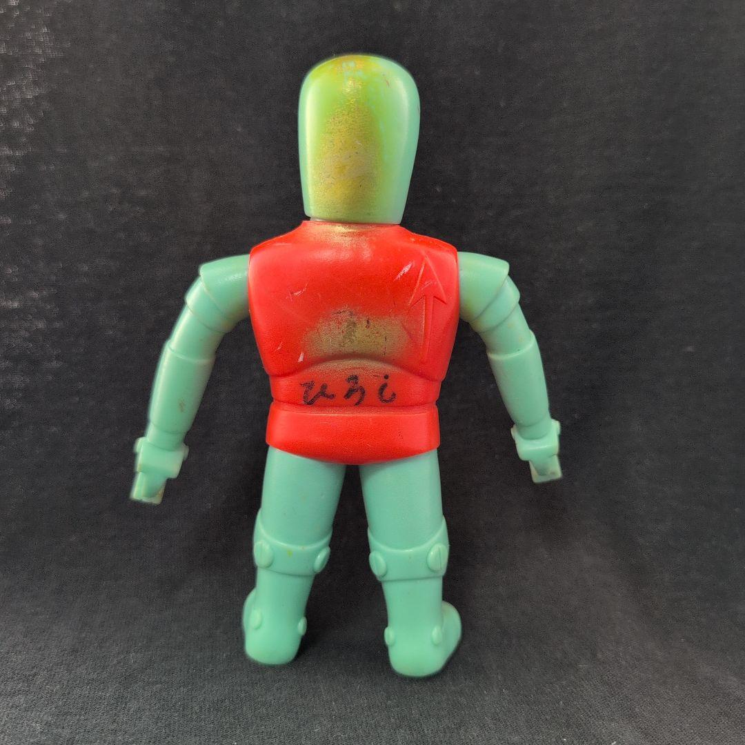 昭和レトロ　当時物　レッドバロン　ブラックマサイ　ソフビ　ジャンク品