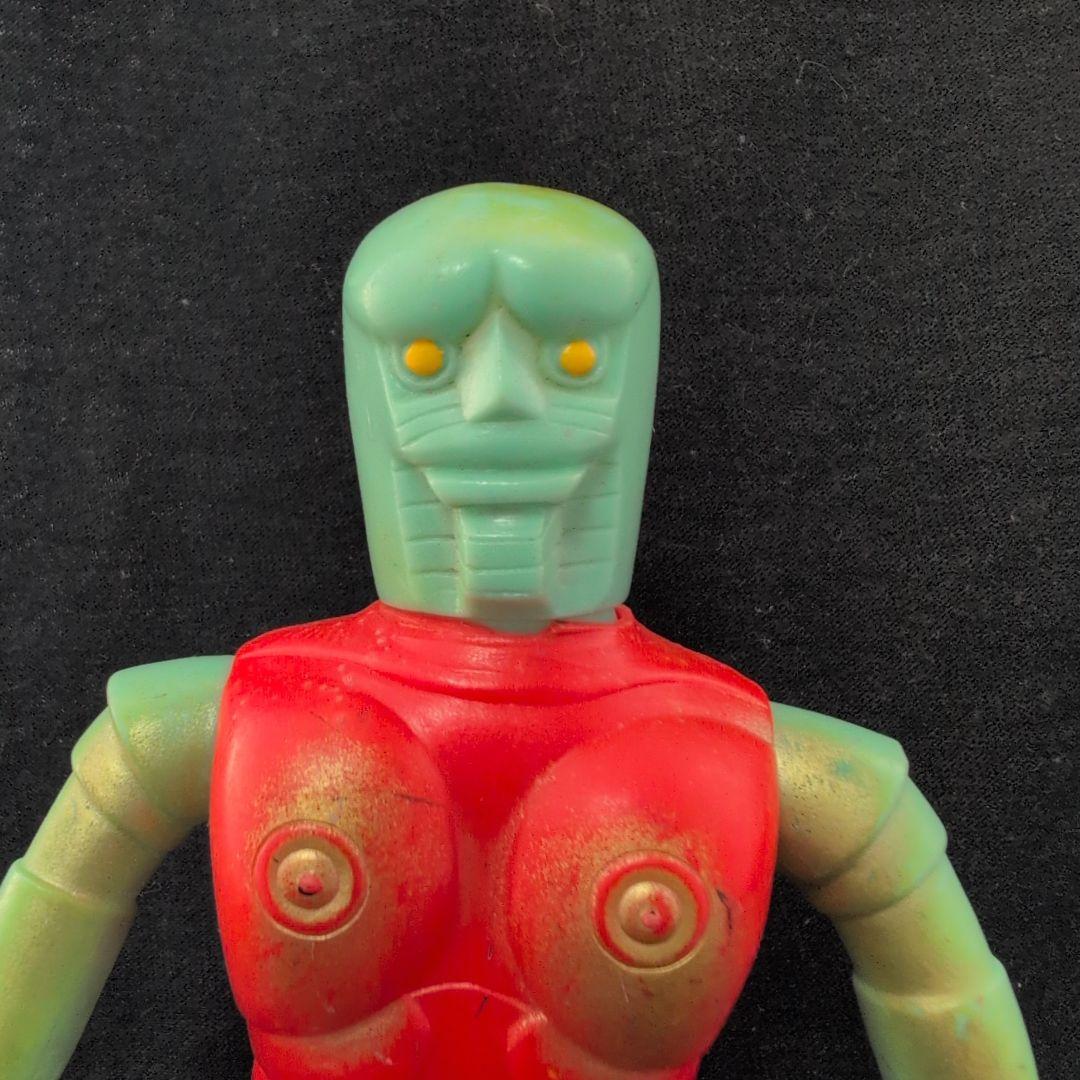 昭和レトロ　当時物　レッドバロン　ブラックマサイ　ソフビ　ジャンク品