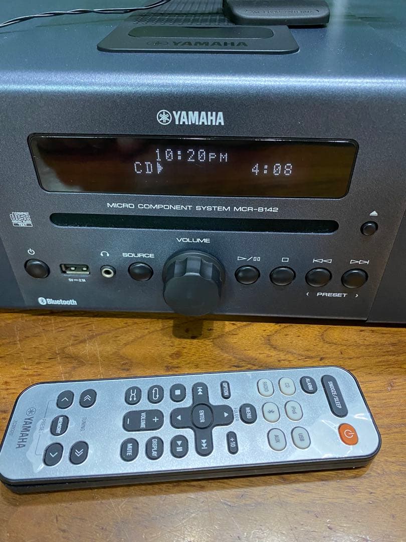美品　YAMAHA MCR-B142 CDプレイヤー　ミニコンポ