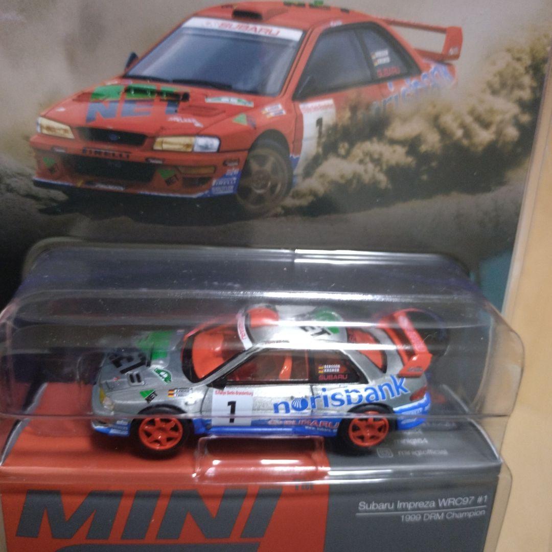 MINI GT Impreza WRC97 チェイス 通常版セット
