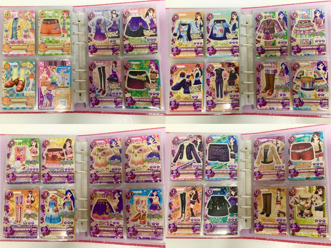 アイカツ4ポケットバインダー+アイカツカード100枚以上まとめ売り