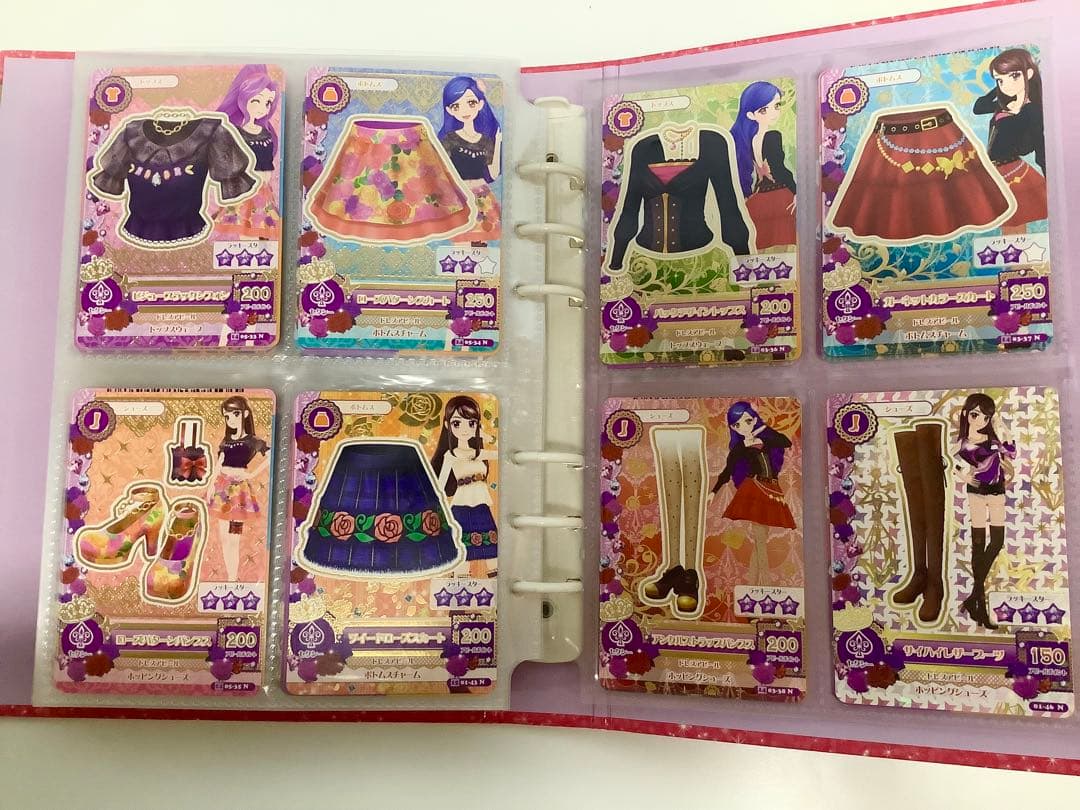 アイカツ4ポケットバインダー+アイカツカード100枚以上まとめ売り