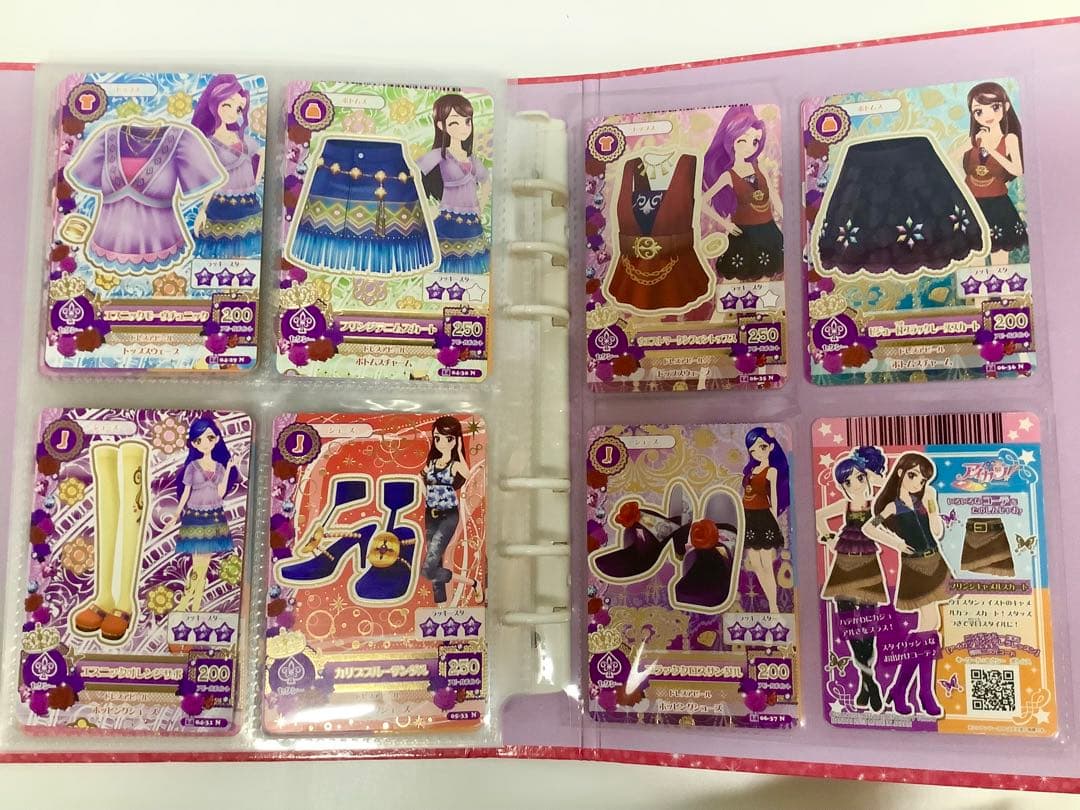 アイカツ4ポケットバインダー+アイカツカード100枚以上まとめ売り