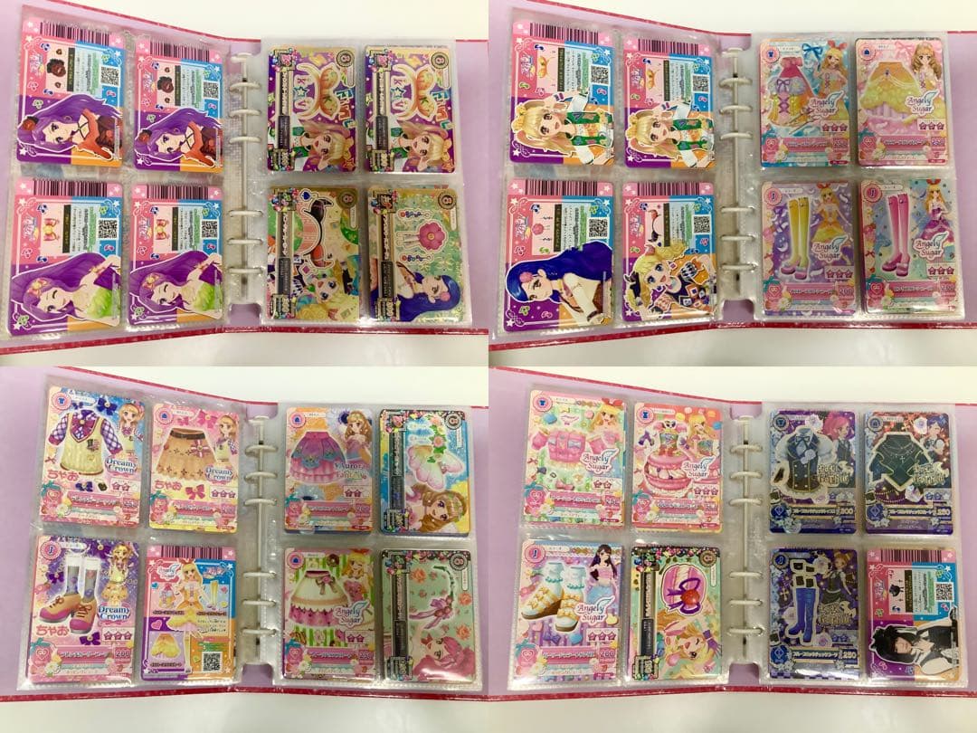 アイカツ4ポケットバインダー+アイカツカード100枚以上まとめ売り