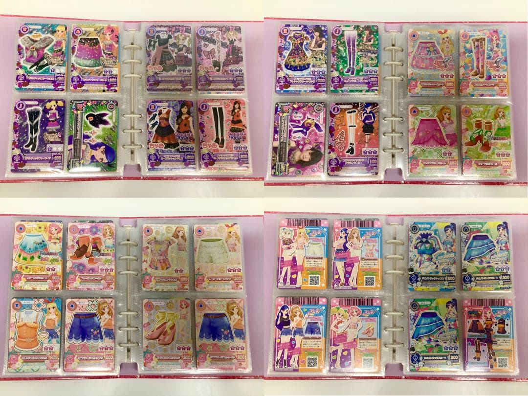 アイカツ4ポケットバインダー+アイカツカード100枚以上まとめ売り