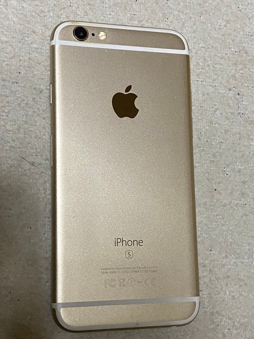 Apple iPhone 6s ゴールド 本体　箱付き