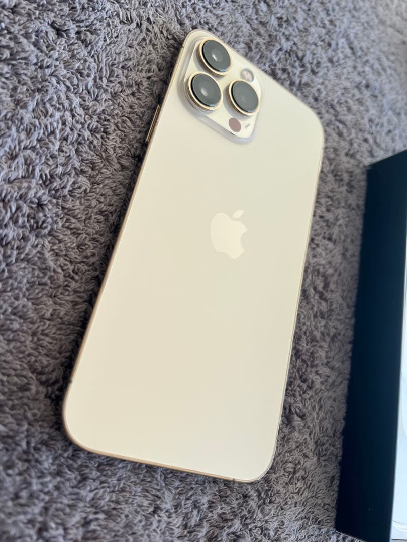 ★美品★iPhone13 ProMAX ゴールド256GB