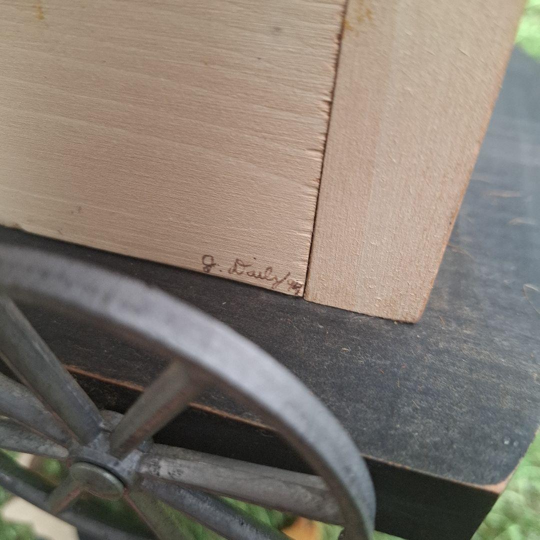 No.亜米利加館　アンティーク　積木　材木　無垢材　ヴィンテージ　カントリー