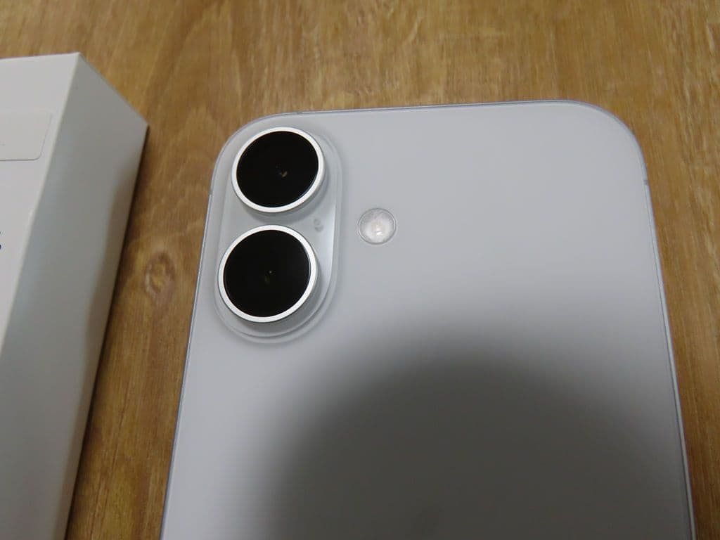 iPhone16 128GB ホワイト 元箱付 SIMフリー MYDR3J/A