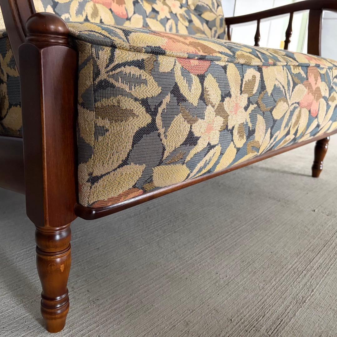 karimoku カリモク コロニアル 2Pソファ ハイバック クラシッ