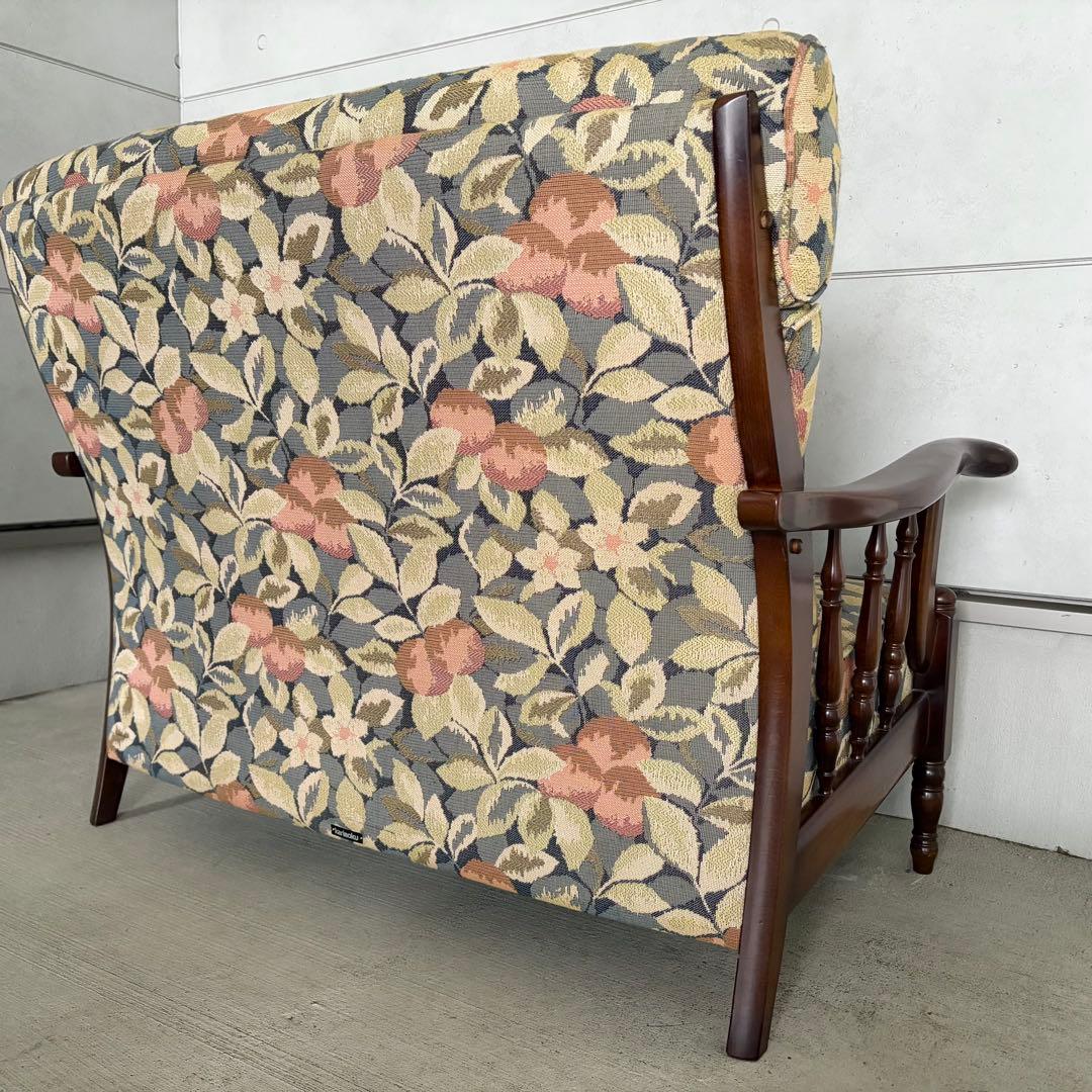 karimoku カリモク コロニアル 2Pソファ ハイバック クラシッ