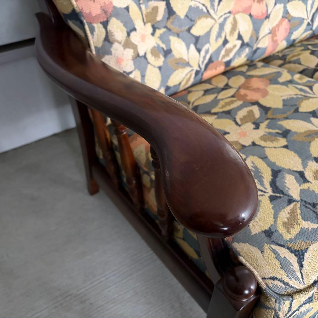 karimoku カリモク コロニアル 2Pソファ ハイバック クラシッ