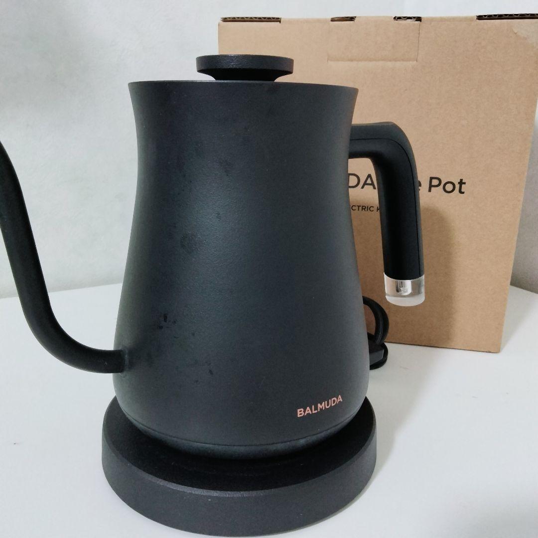 BALMUDA The pot バルミューダ　電気ケトル　ブラック　黒　　464