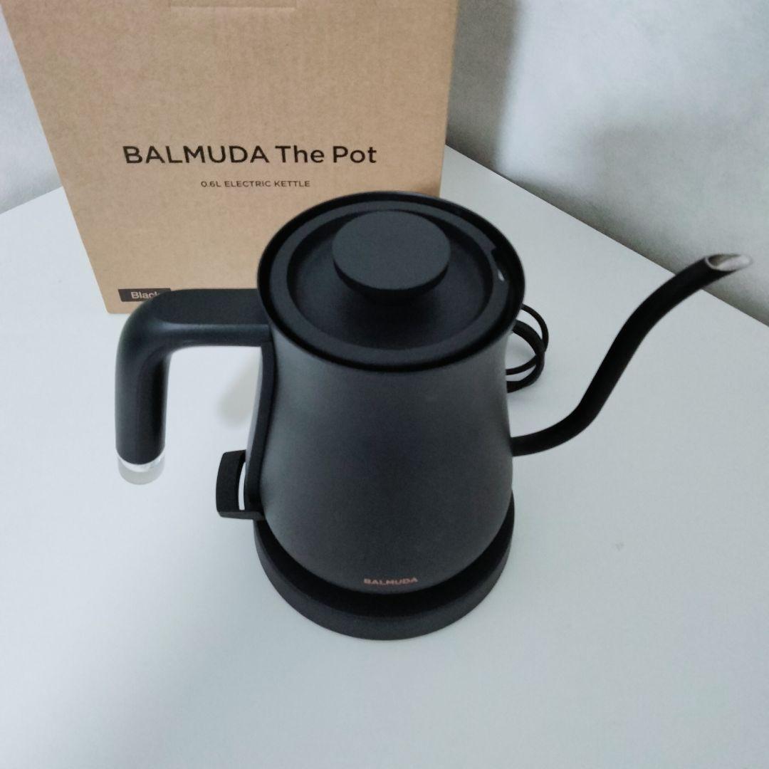 BALMUDA The pot バルミューダ　電気ケトル　ブラック　黒　　464