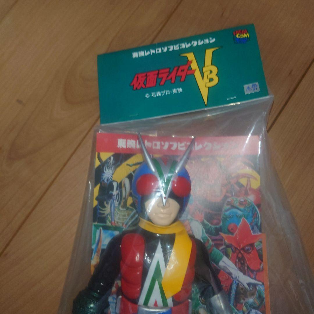 東映レトロソフビコレクション　ライダーマン(ロープアームひも付きVer)