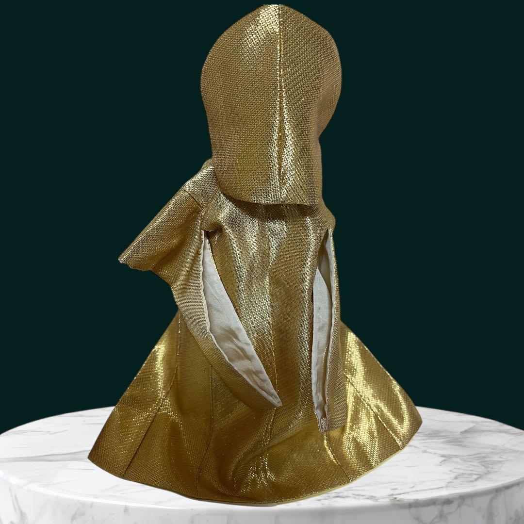 バービーゴールド無垢着物ウエディング8点セット