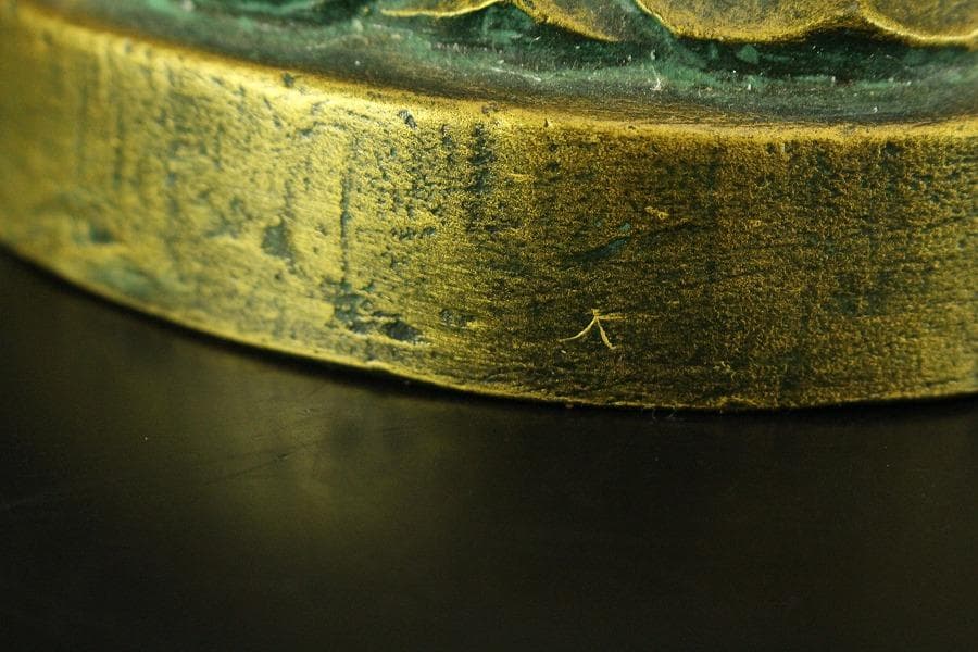 北村西望作 観音菩薩像 共箱 美品(ZE902)