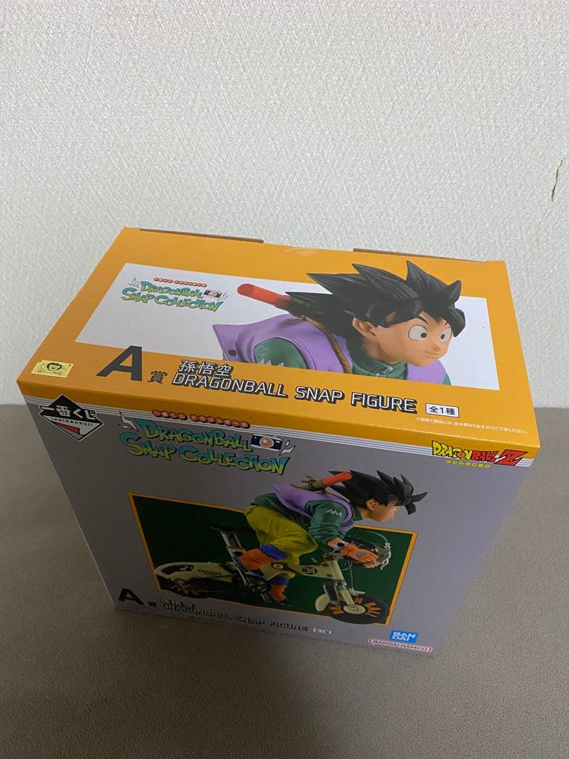 ドラゴンボール 一番くじ A賞 孫悟空 バイク スナップコレクション フィギュア