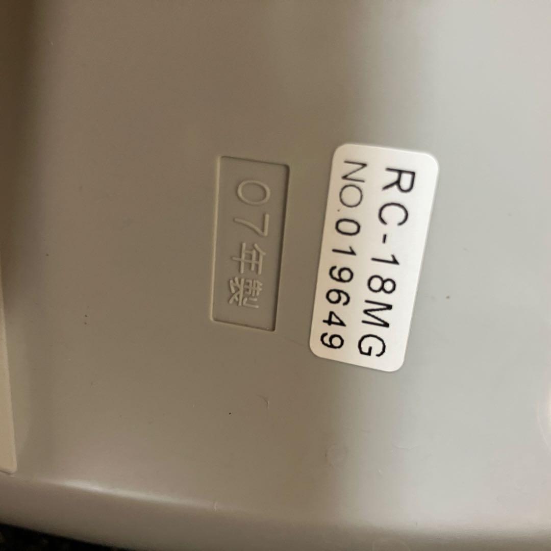 東芝 IH炊飯器 RC-18MG 剛熱 かまど炊き 2007年製 10合 一升炊