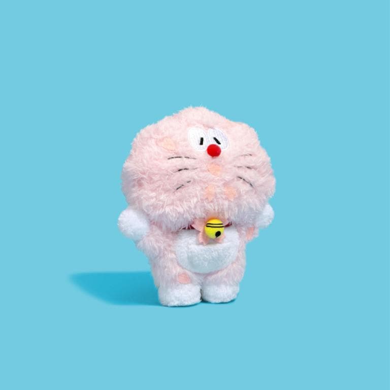 100%ドラえもん＆フレンズ展 キーチェーン8個セット (桜、柴犬、焼きイモ等)