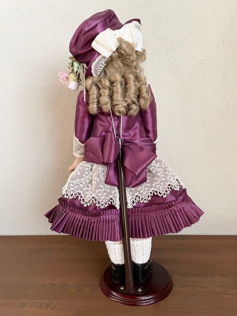 ビスクドール ハンドメイド 創作人形 アンティークドール 西洋人形 ヴィクトリア