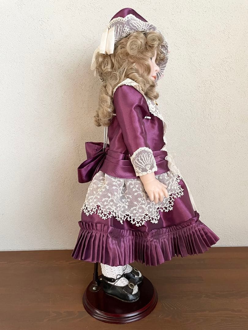 ビスクドール ハンドメイド 創作人形 アンティークドール 西洋人形 ヴィクトリア