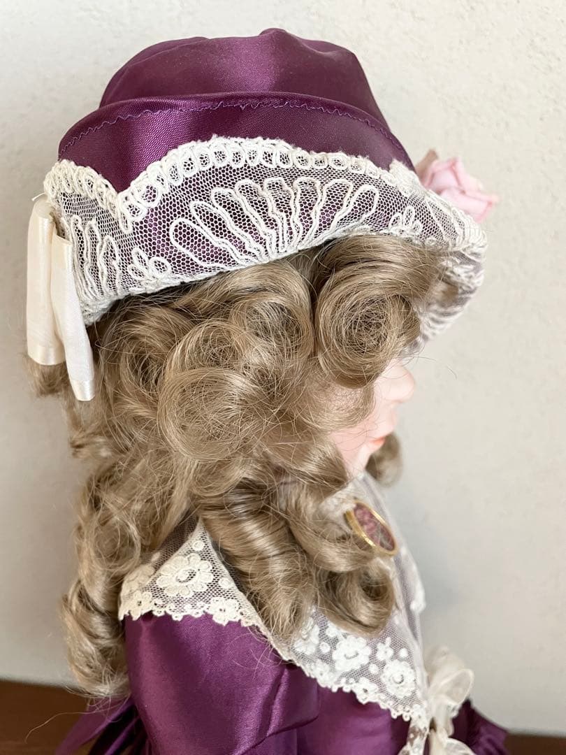 ビスクドール ハンドメイド 創作人形 アンティークドール 西洋人形 ヴィクトリア