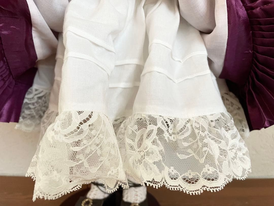 ビスクドール ハンドメイド 創作人形 アンティークドール 西洋人形 ヴィクトリア