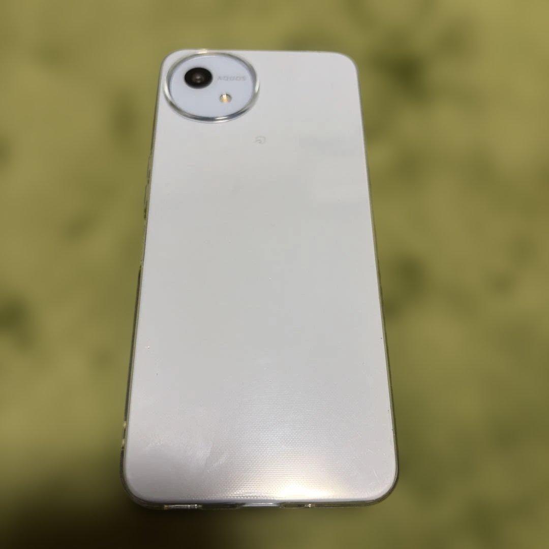 SIMフリー　AQUOS wish 4 ライトブルー
