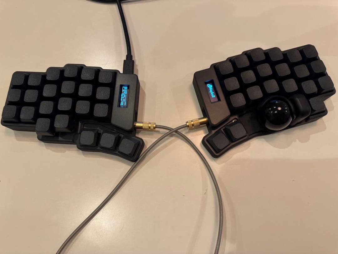 【新品】keyball44 完成品　ケースマウント　kailh deep sea