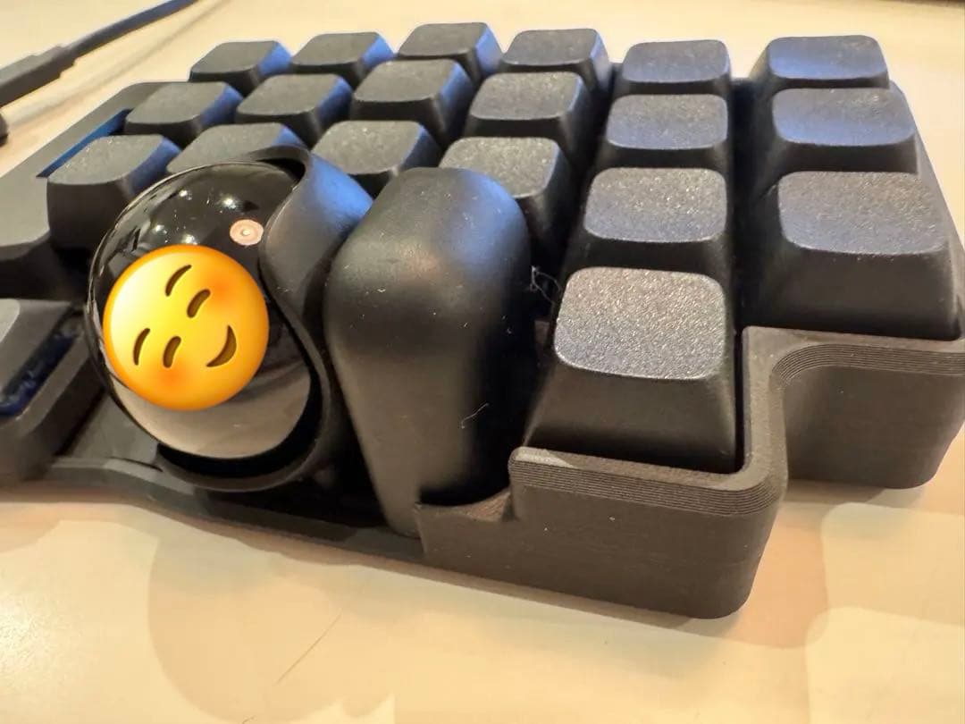 【新品】keyball44 完成品　ケースマウント　kailh deep sea