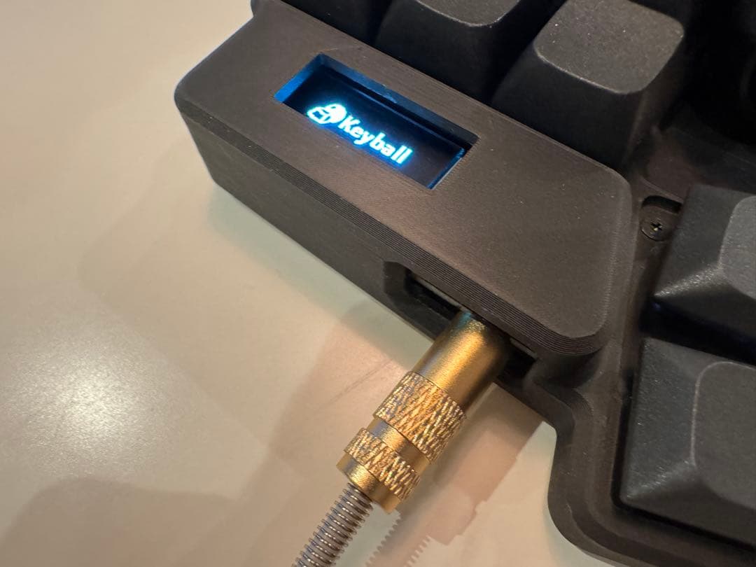 【新品】keyball44 完成品　ケースマウント　kailh deep sea
