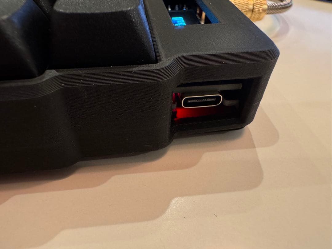 【新品】keyball44 完成品　ケースマウント　kailh deep sea