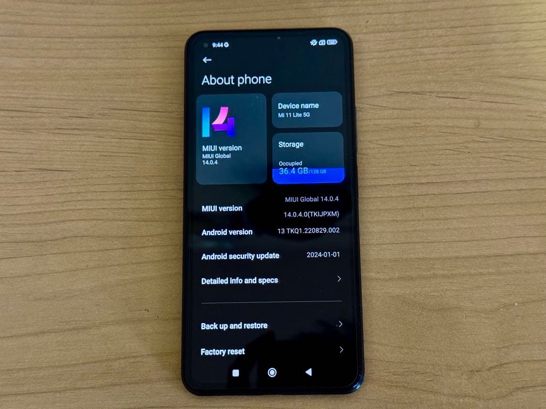 Mi 11 Lite 5G スマートフォン128GB