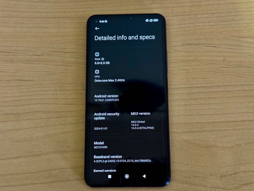 Mi 11 Lite 5G スマートフォン128GB