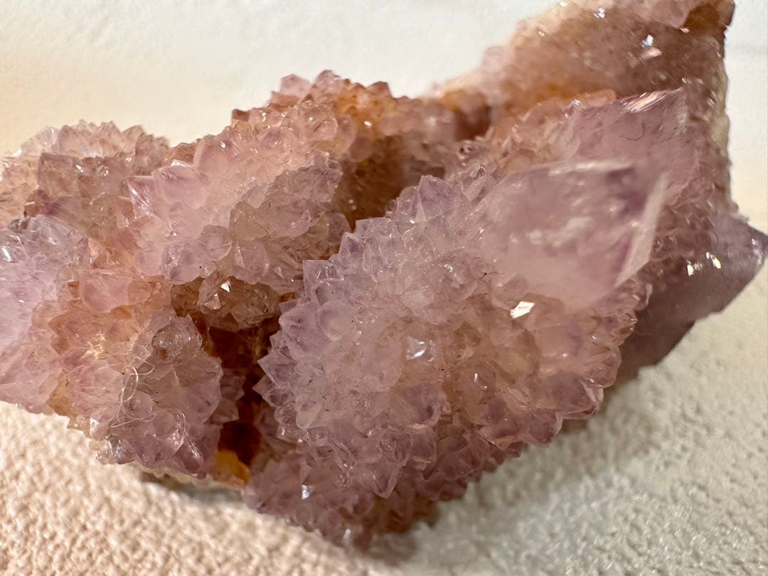 ピンクアメジスト　カクタスクォーツ　原石