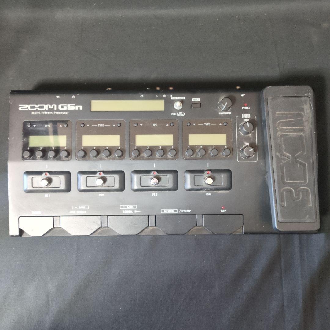 ZOOM G5n マルチエフェクター ギター用 ペダル搭載モデル